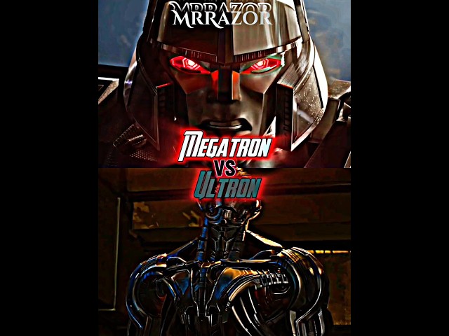 Megatron vs Ultron #battle #edit #tf one #avengers