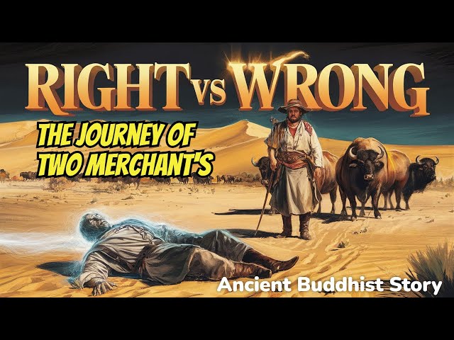 The Journey Of Two Merchants - Correct way of thinking | Buddhist Story | Zen Wisdom