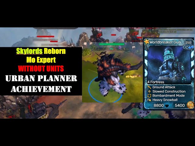 Skylords Reborn/Battleforge, Mo Expert WITHOUT UNITS [Urban Planner Achievement]