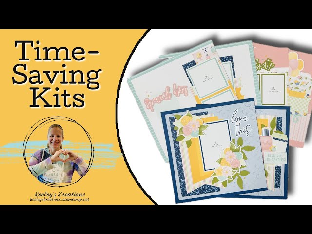 Scrapbooking Made Easy!! Wildflower Birthday Kit Saves You Time!!