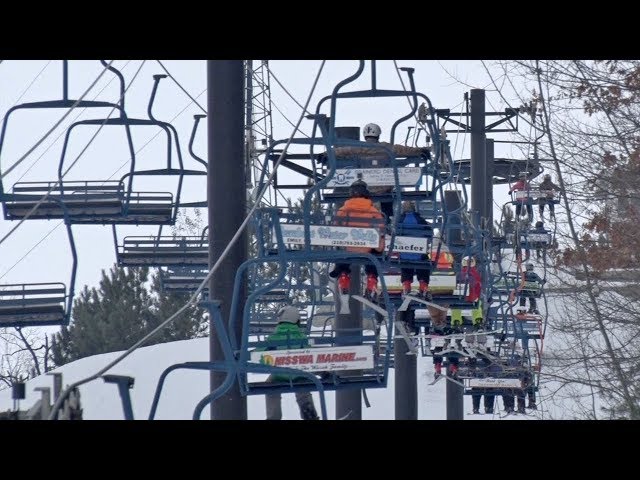 Northwoods Adventure: Skiers Take Advantage Of The Snow During Spring Break