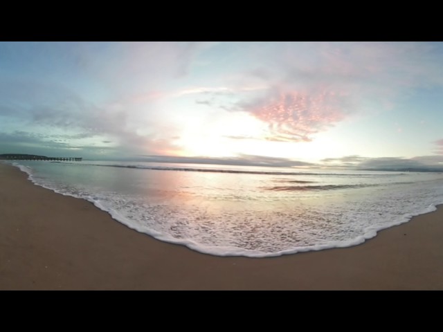 Sunset on Tropical Beach for Relaxation 11min HD 360 VR