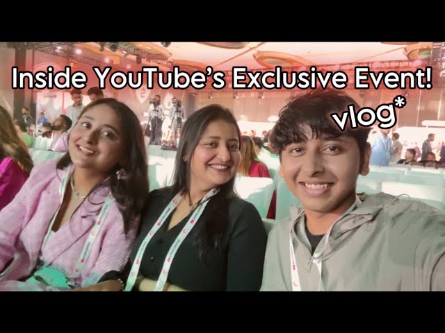 Hum Teeno Gaye YouTube Event Pe #Vlog #brownkiki #youtube