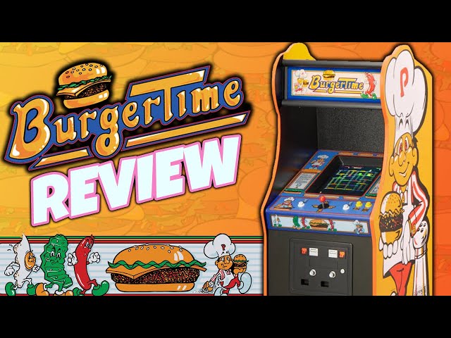 BurgerTime Quarter Arcade Review - From Numskull