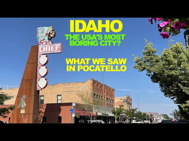 IDAHO: Is This The USA's Most Boring City? What We Saw In Pocatello