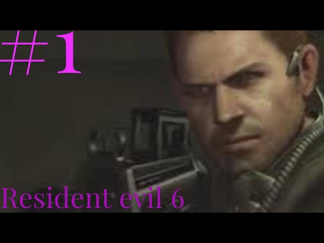 Resident Evil 6 Chris downtown China Part 1