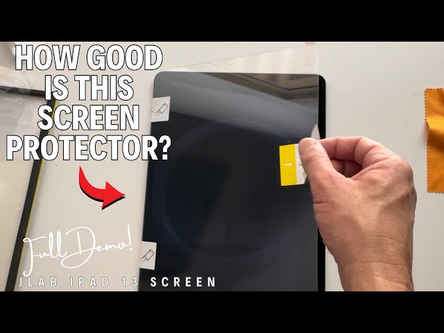 JTech Tempered Glass Screen Protector for iPad Air | Easy Installation & Review