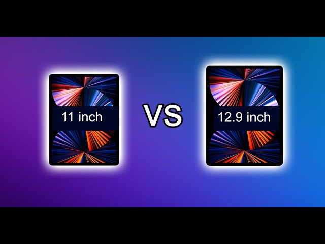 IPAD PRO 2021 11 vs 12.9 inch - Specs, Features, & Comparison!