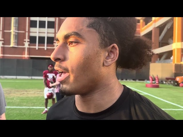 OU football: Gavin Sawchuk talks his hamstring injury, running back room