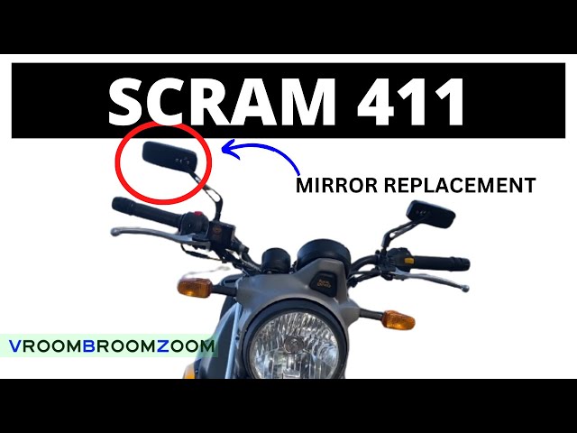 Mirror Replacement Options: Royal Enfield Scram 411