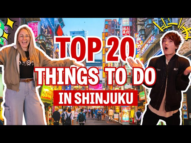 TOP 20 Things to Do in Shinjuku, Tokyo