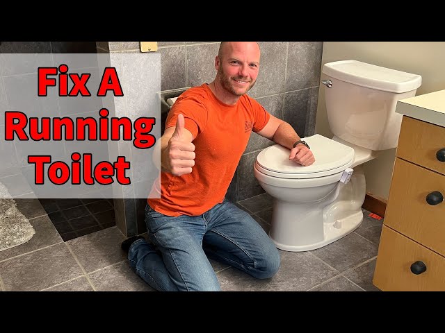 How to fix a Running Toilet, For beginners