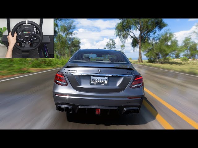 1370HP MERCEDES-AMG E 63 S -FORZA HORIZON 5 |STEERING WHEEL GAMEPLAY