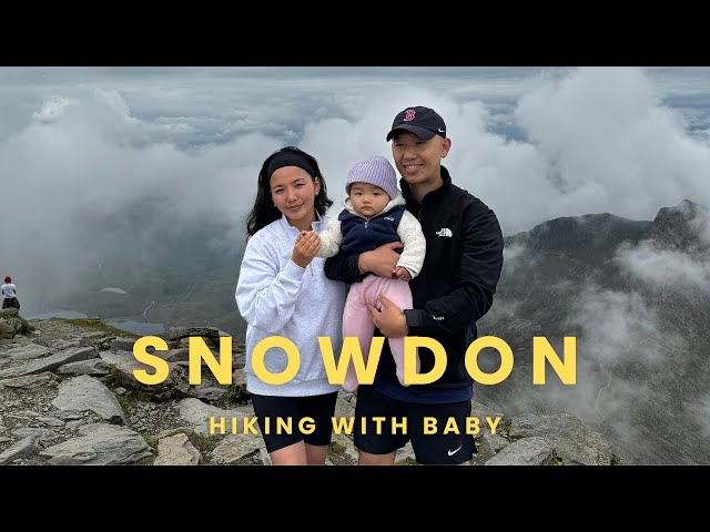 Mount Snowdon with a baby - Uk Nepali vlog