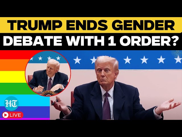 LIVE | America To Recognise Only Two Genders; Trump Signs Executive Order | Trump Inauguration