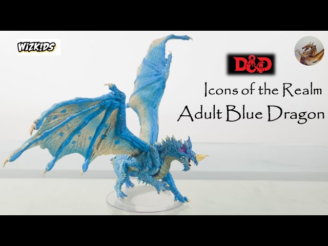 216: WizKids Icons of the Realm D&D Adult Blue Dragon Review