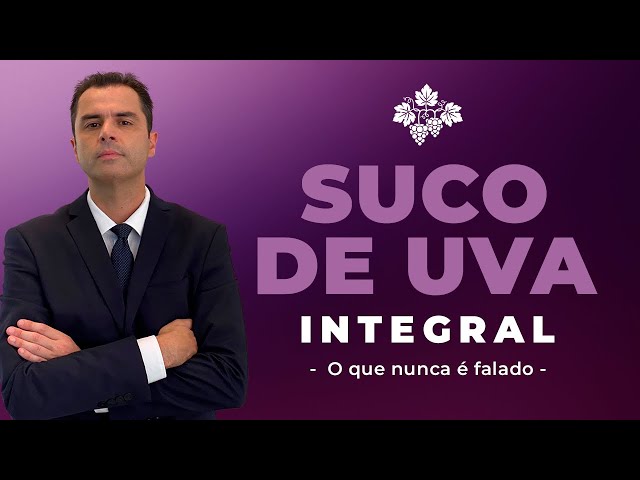 Suco de Uva Natural! ATENÇÃO com este vídeo ! Dr. Fernando Lemos.