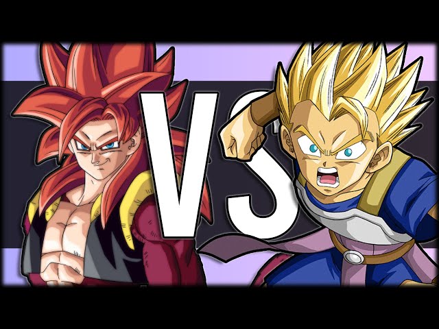 Base Cabba vs SSJ4 Gogeta Is Really F******* Funny