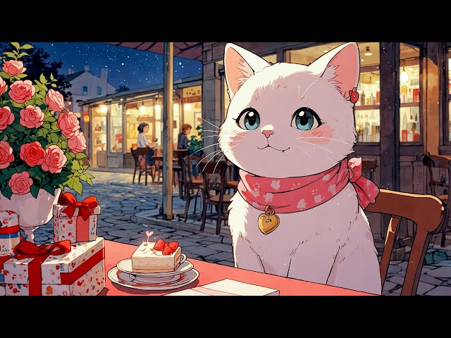 Peaceful Valentine Night ☕ Lofi Coffee Vibes ☕ Valentine Lofi Songs To Feel Happy And Romantic