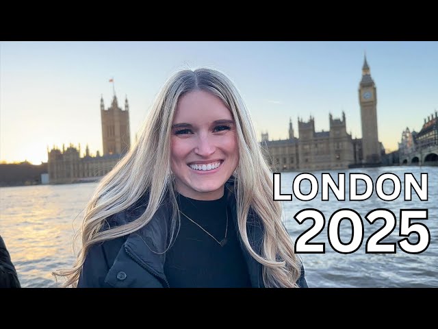 🇬🇧❄️🥶 LONDON IN JANUARY 2025, EXPLORING THE CITY'S WINTER MAGIC, SCENIC WINTER WALK, 4k HDR