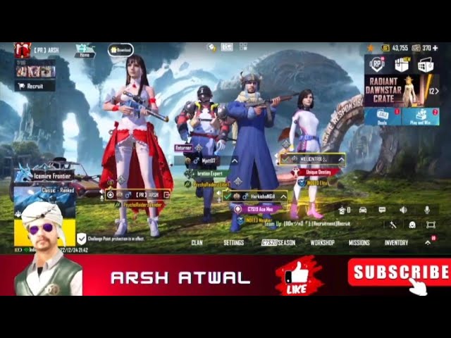 Bgmi 28 Team Kill Gameplay highlight @Mandeep_Athwal#arshatwallive #trending #bgmi #jonathangaming