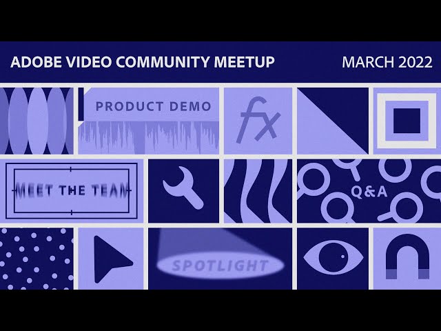 Premiere Pro: REMIX it! | Adobe Video Community Meet-up | Adobe Video