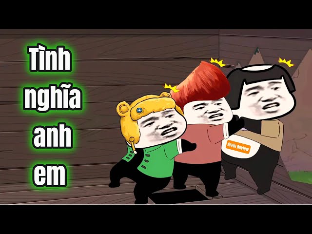 Gấu hài hước - tình anh em thắm thiết - những câu chuyện gấu hài | Arvin Review