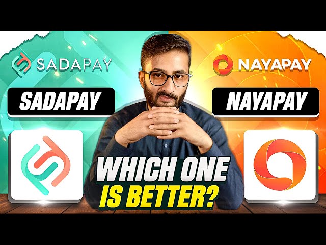 Sadapay VS Nayapay  -  Best Mobile Wallet in Pakistan 2024 - Kon sa Debit Card Bathar ha?