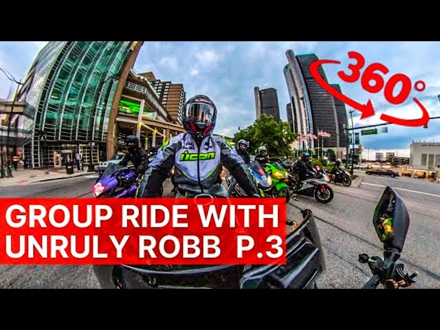 360° Group Ride  Part 3 of 3. | 4K 🏍💨