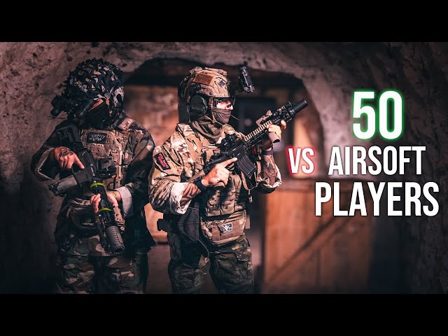 Ex Royal Marine Commando & Soldier VS 50 Airsoft Players!