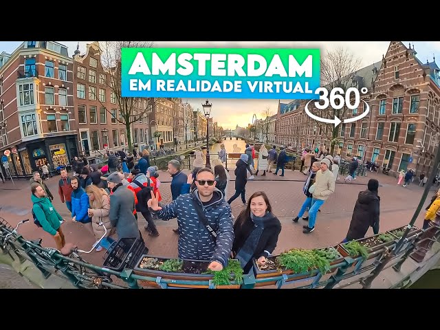 AMSTERDAM EM REALIDADE VIRTUAL | COFFEE SHOPS | RED LIGHT | CHINATOWN | REMBRANDT