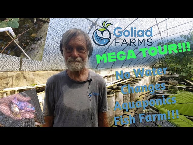 Goliad Farms Mega Tour, A No Water Change Fish Farm