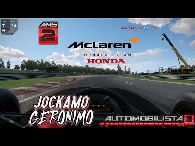 McLaren Honda MP4/6 | Spa Francorchamps | Automobilista 2 | Clip 04 of 04 | #4K