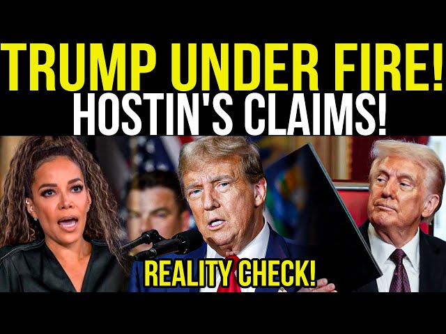 Sunny Hostin  tries  Attacks: The Truth Behind Trump's Criticisms on The View!