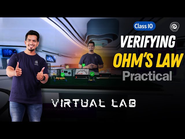 Verifying Ohm's Law Practical in  Virtual Lab | Mission Half Yearly series |Physics Class 10 |Akshay