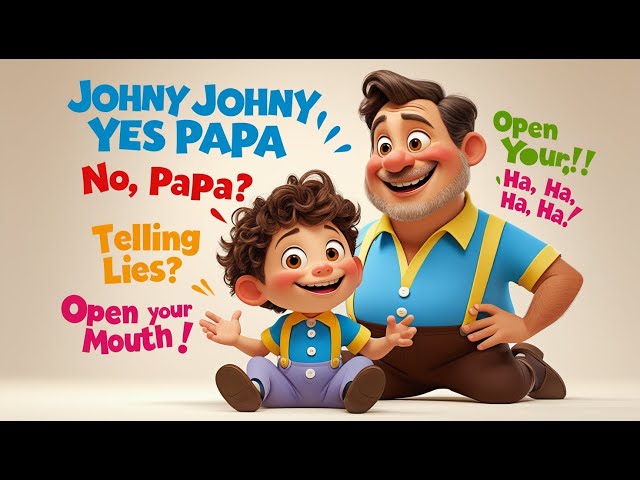 "Johnny Johnny Yes Papa - Fun & Extended Nursery Rhyme for Kids | Animated Video"