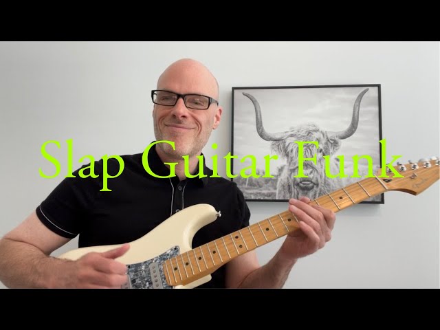 Slap Guitar Lick and Technique - Guitar Lesson