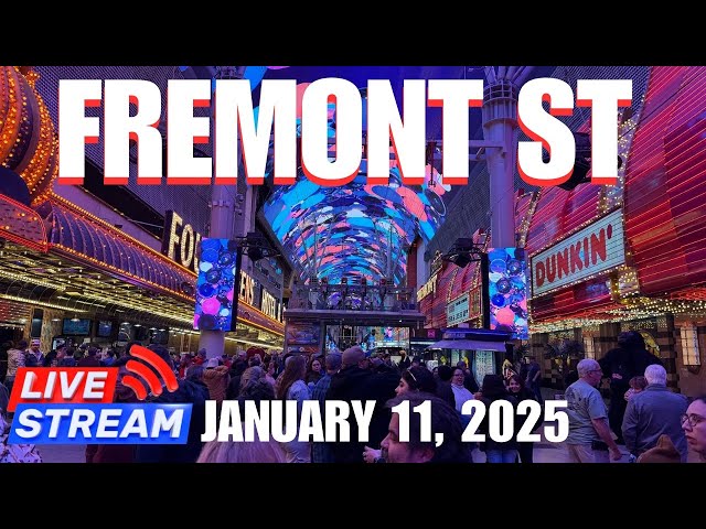 LIVE on the FREMONT STREET EXPERIENCE! LAS VEGAS LIVESTREAM