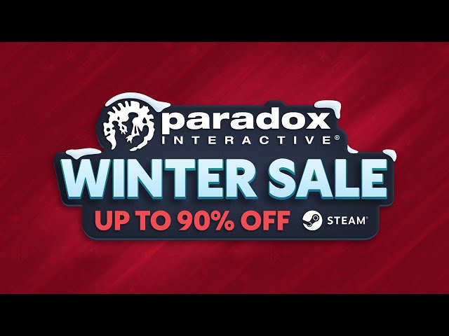 Paradox Steam Winter Sale 2024