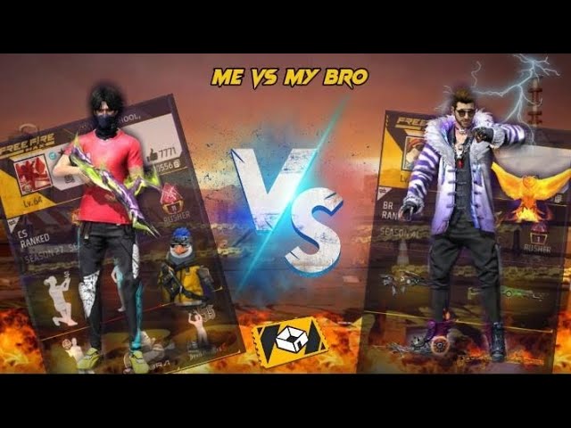 Me vs my bro Playing 1 vs 1 custom ☠️