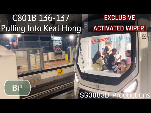 [SMRT][Wiper Activated!] ALS C801B [136-137] - Pulling Into BP3 Keat Hong (» BP Loop)(BPLRT)