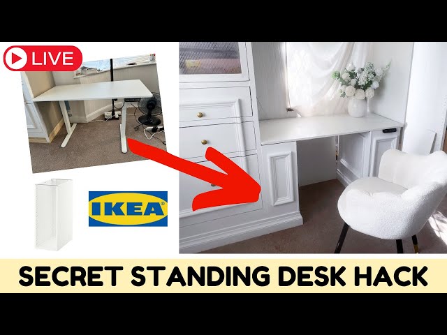 Standing Desk IKEA Hack - How I Customised It Myself 🚨