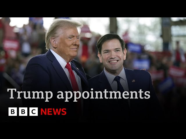 Trump appoints controversial top team as Republicans retain House majority | BBC News