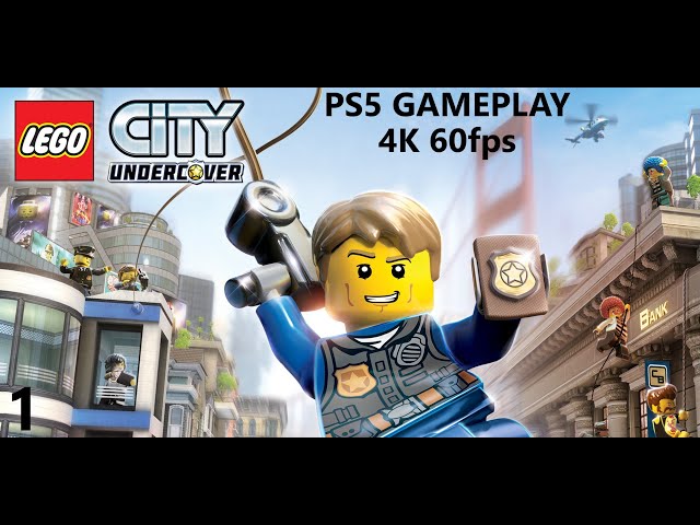 LEGO CITY UNDERCOVER Full HDR 2160p PS5 Gameplay 4K 60fps Full Game Part 1