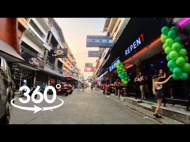 Step into Soi 6 Pattaya's daytime vibe with this 360 video. #thailand #pattaya #360 #vr