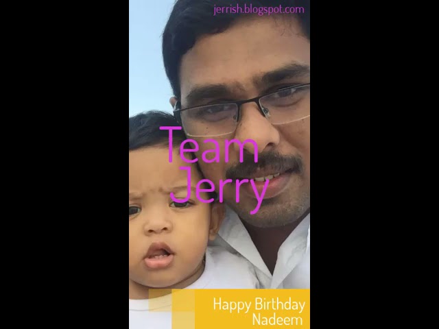 Nadeem Birthday wishes malayalam troll video