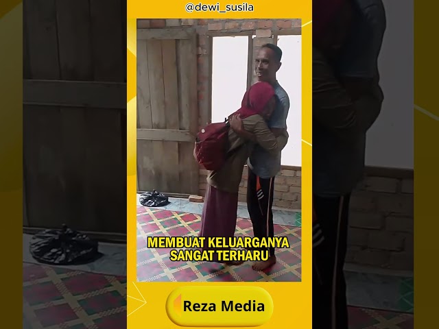 VIRAL SETELAH 14 TAHUN TIDAK BERTEMU, AKHIRNYA SEORANG ANAK LAKI-LAKI PULANG KE RUMAH