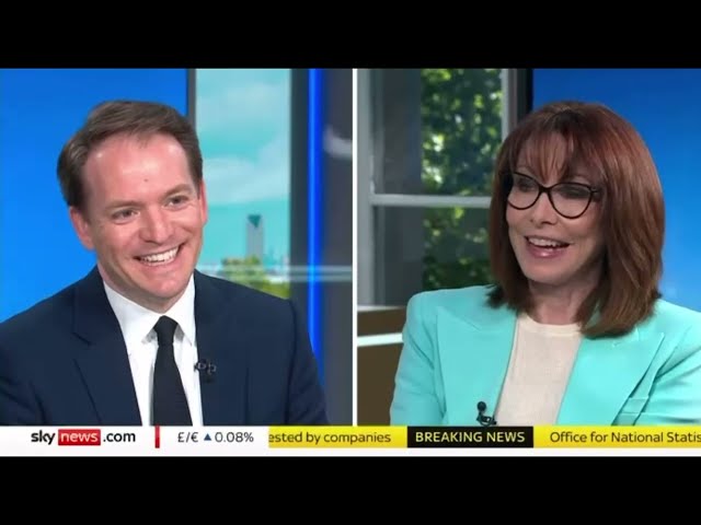 Gareth responds to latest GDP figures - Sky News, 11/07/24