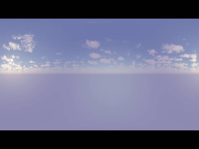 Cinema 4D + Eon Ozone + CV VR Cam Plug-in to create 360 3D rendered Sky