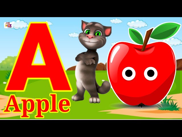 Phonics Song 2 with TWO Words in 3D - A For Airplane - ABC Alphabet Songs with Sounds for Children